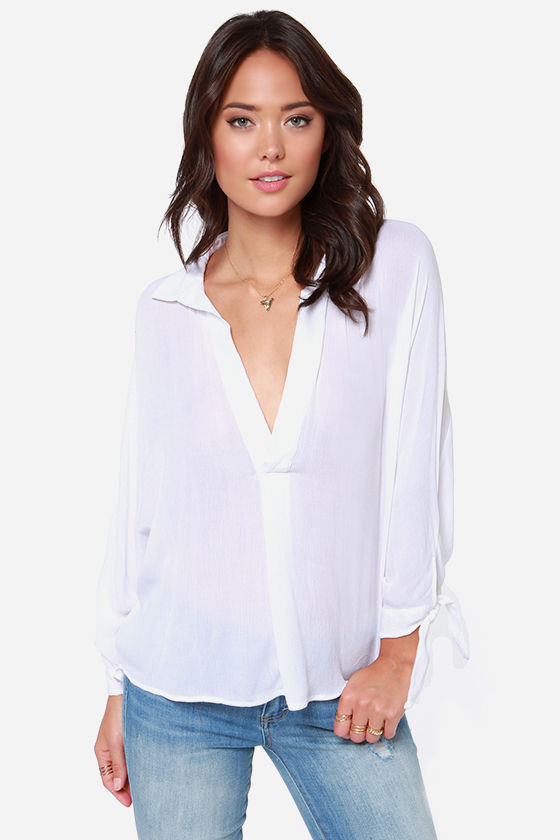cute long sleeve blouse