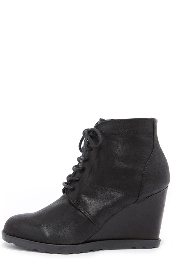 madden girl wedge booties