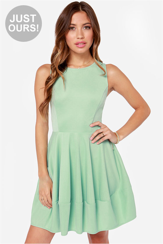 LULUS Exclusive I Oblige Sage Green Dress