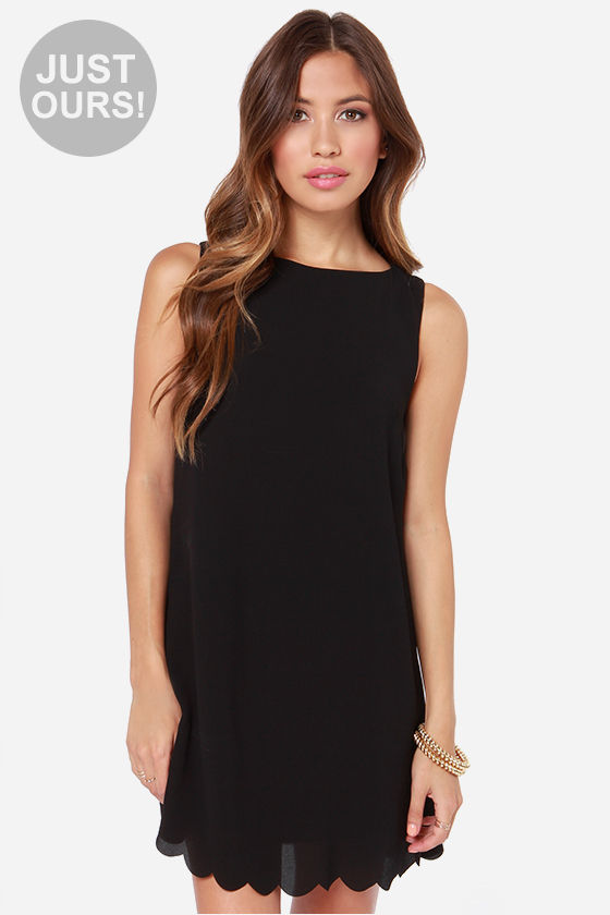 lulus scalloped dress