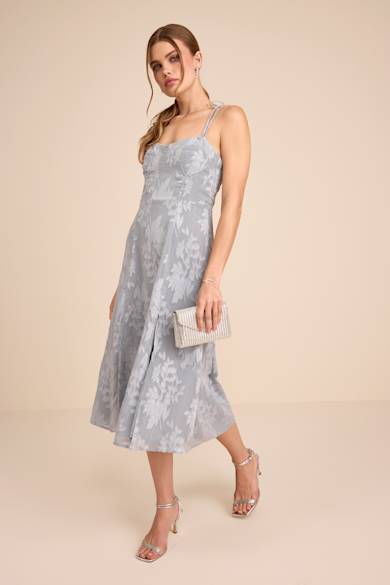 Dusty Blue Bridesmaid Dresses