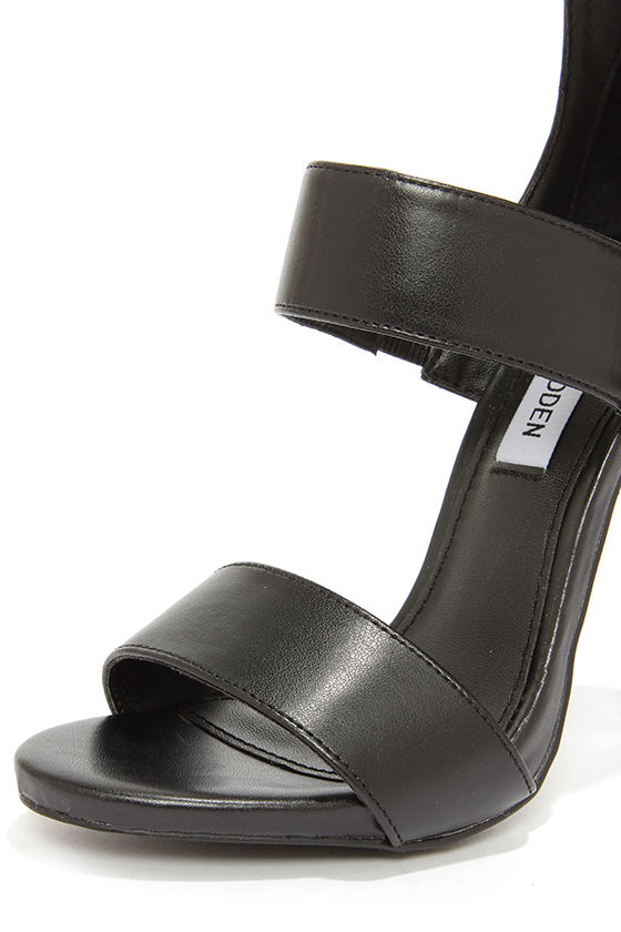 Sexy Black Heels Ankle Strap Heels Dress Sandals 99.00