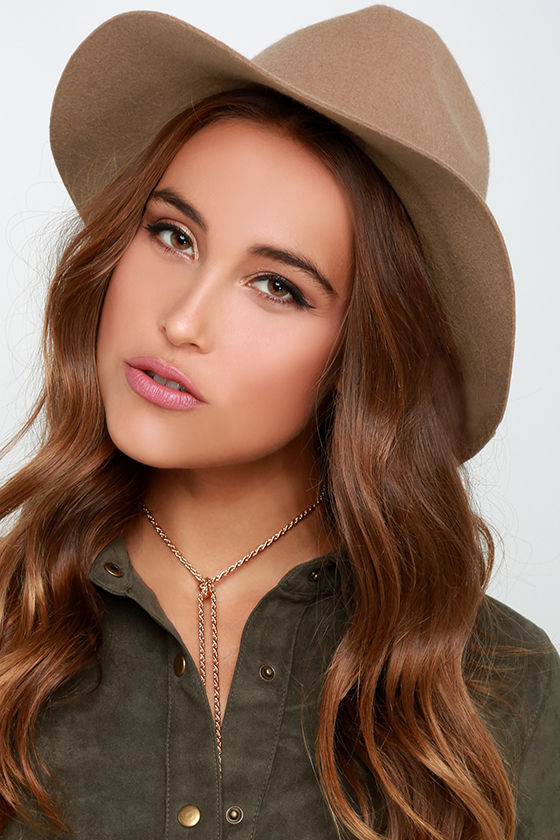 Fabrosanz: Camel Fedora Hat main image 1