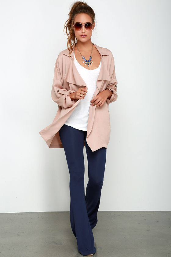 Cute Navy Blue Leggings Blue Flare Leggings 26.00 Lulus