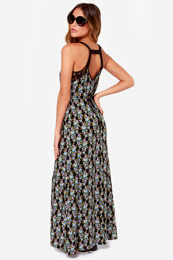 here and now maxi dress