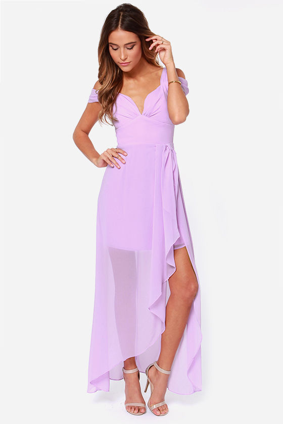 lavender beach dress