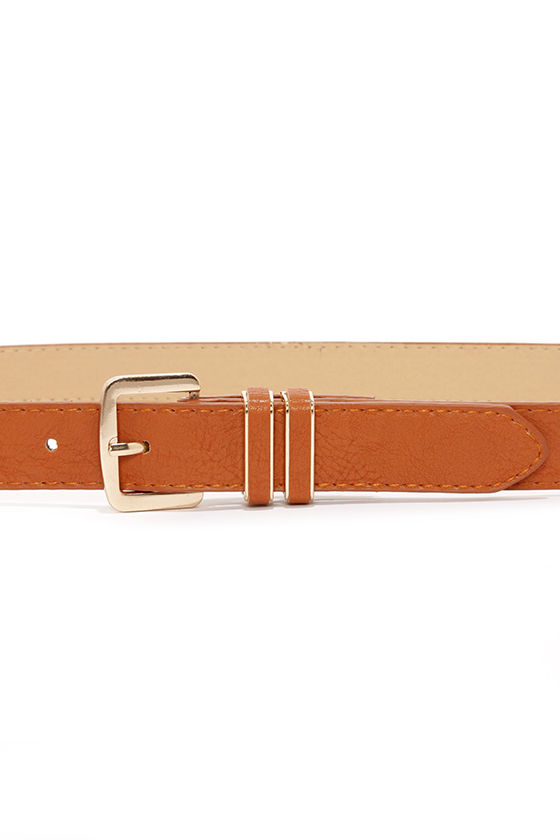 Cute Tan Belt - Vegan Leather Belt - $14.00 - Lulus