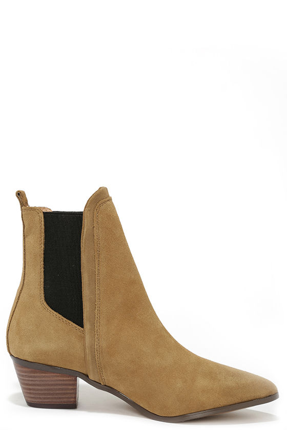 chelsea tan boots womens