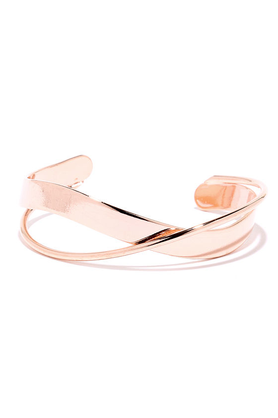 Around the Bend Rose Gold Bracelet 2