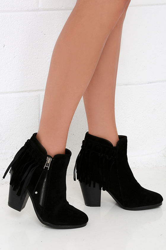 best women's black booties