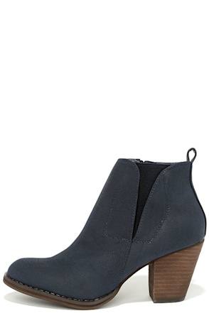 Cute Navy Boots - Ankle Boots - Booties - Navy Blue Boots - $81.00 - Lulus Cute Navy Boots - Ankle Boots - Booties - Navy Blue Boots - $81.00 - Lulus