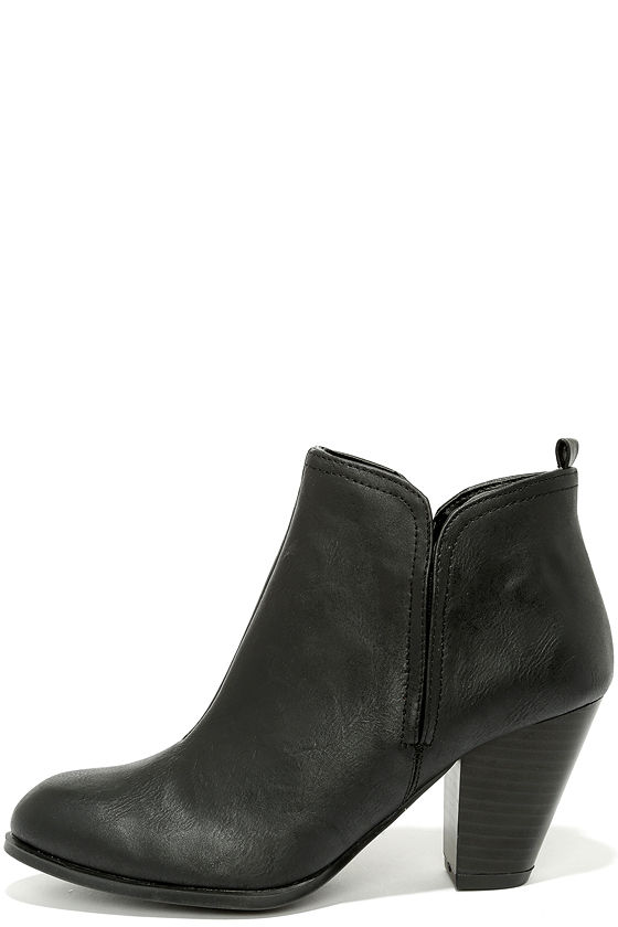 Cute Black Booties - High Heel Booties - Ankle Boots - $36.00 - Lulus