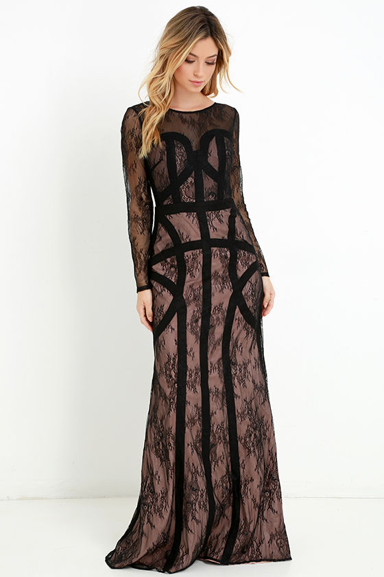 Bariano long sleeve dress deals