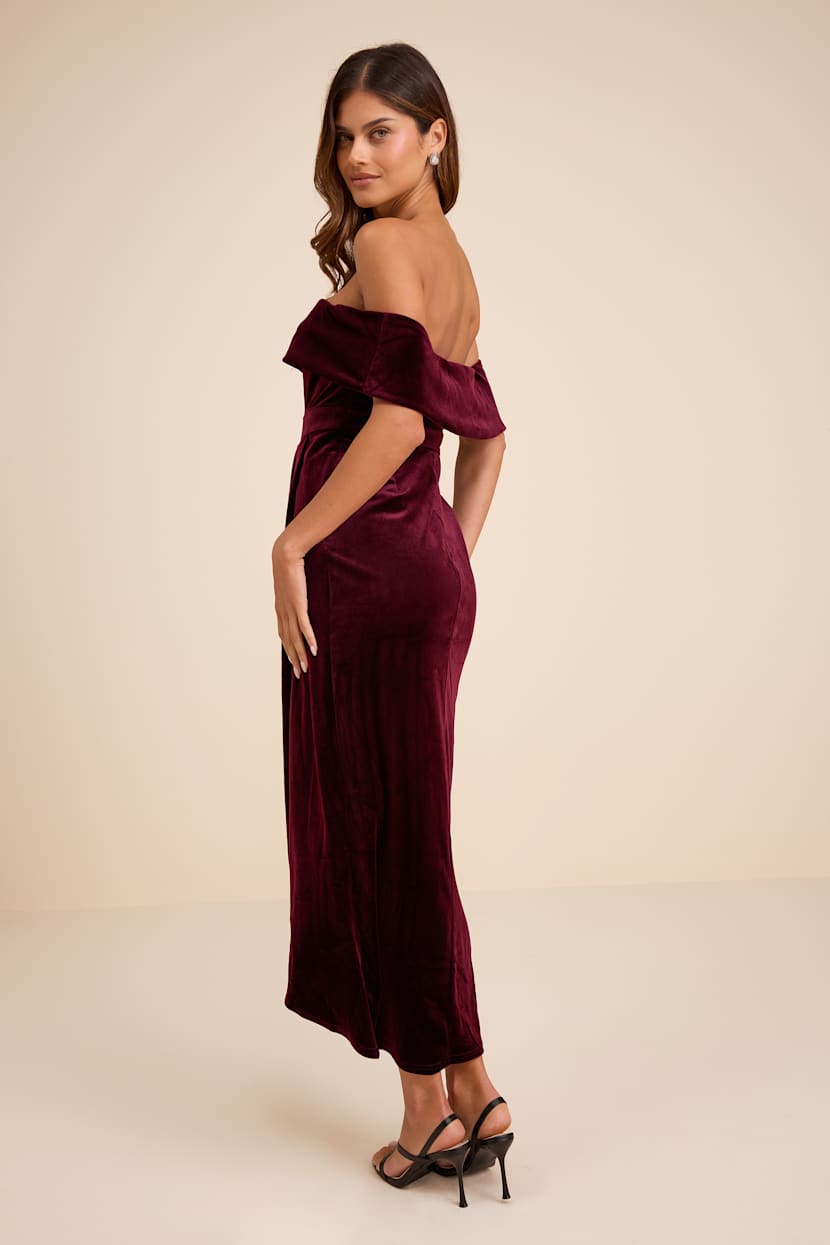 burgundy prom dress corset Mermaid Burgundy Prom Dress Party Dress with Corset Back PSK160 US16 / Burgundy main image 0