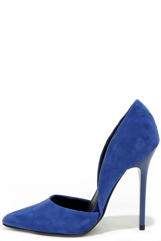 steve madden blue pumps