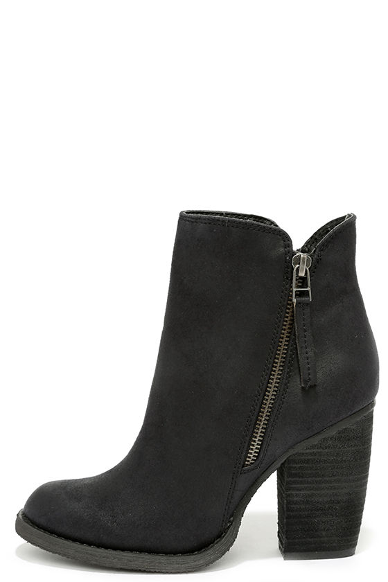 summer black booties