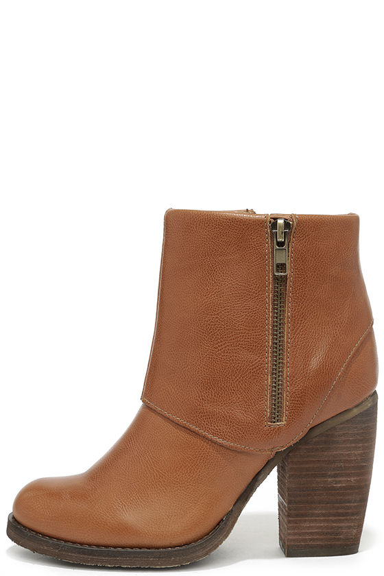 cute tan booties