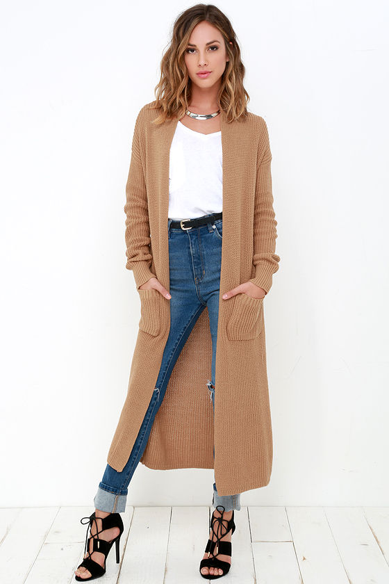 outfit with long sweater