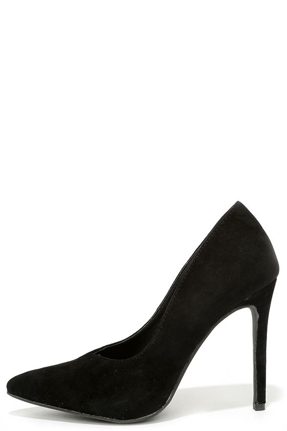 Cute Velvet Pumps Black Pumps Velvet Heels 59.00 Lulus