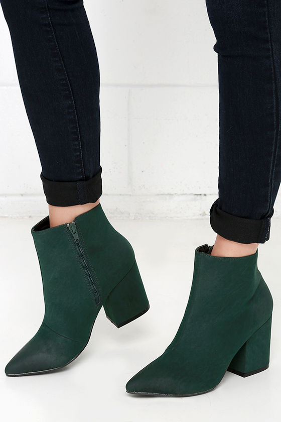 green booties