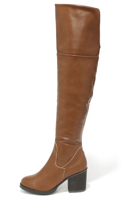 Cute Brown Boots - Over the Knee Boots - OTK - $49.00 - Lulus