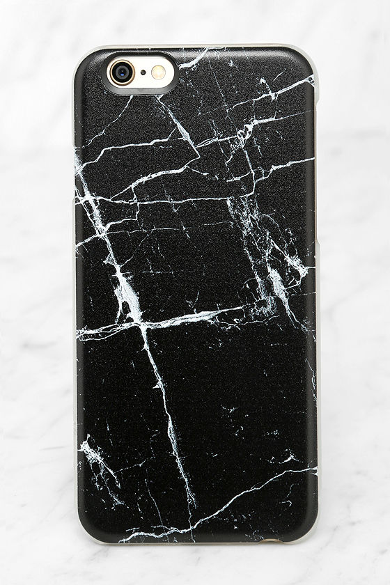 Casetify Black Marble iPhone 6 Case