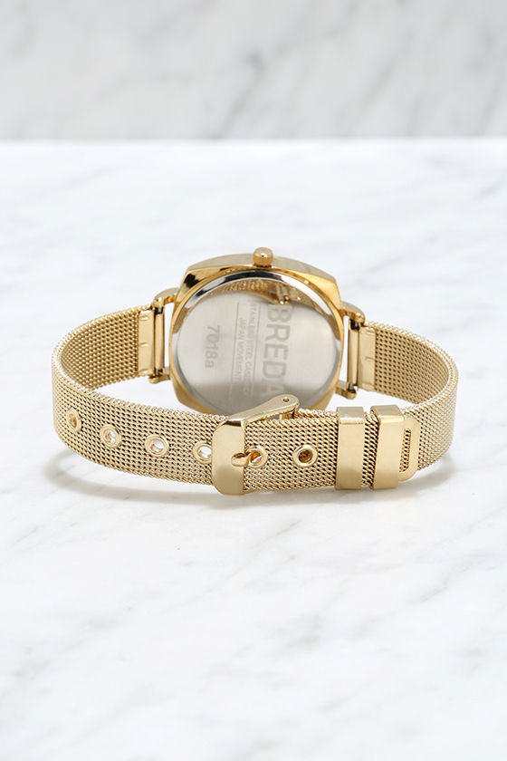 Breda Vix Watch - Gold Watch - Womens Watch - $80.00
