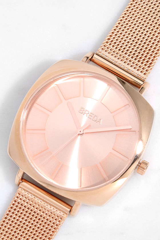 Breda Vix Rose Gold Watch 1