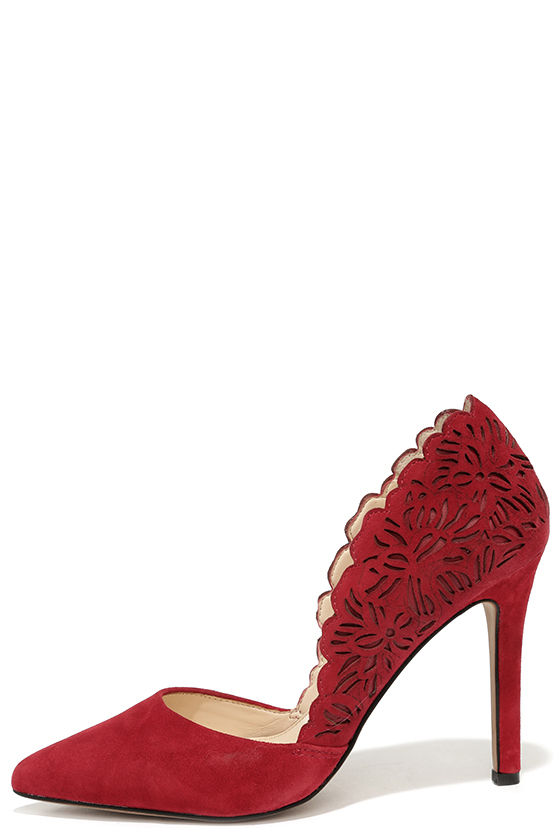 jessica simpson scalloped heels