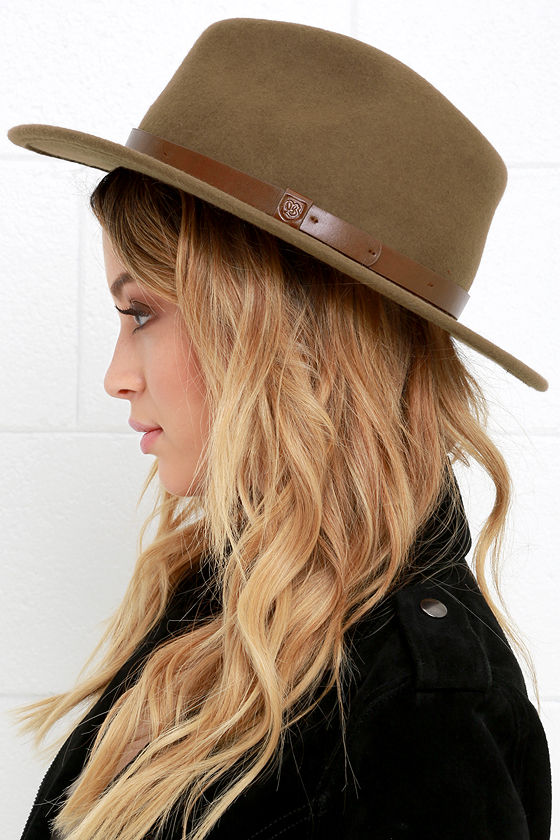 Brixton messer ii felted wool fedora Clearance