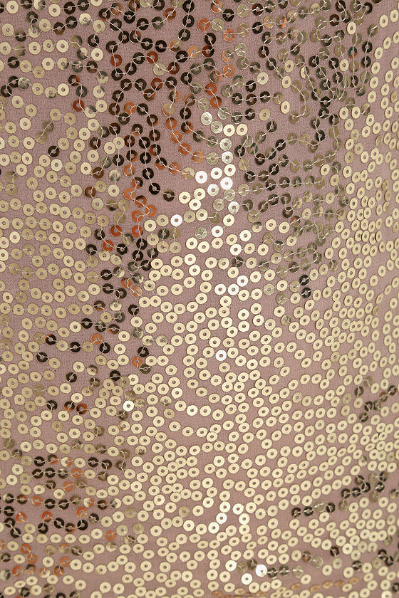 Dejavu Sequin Dress- BRONZE