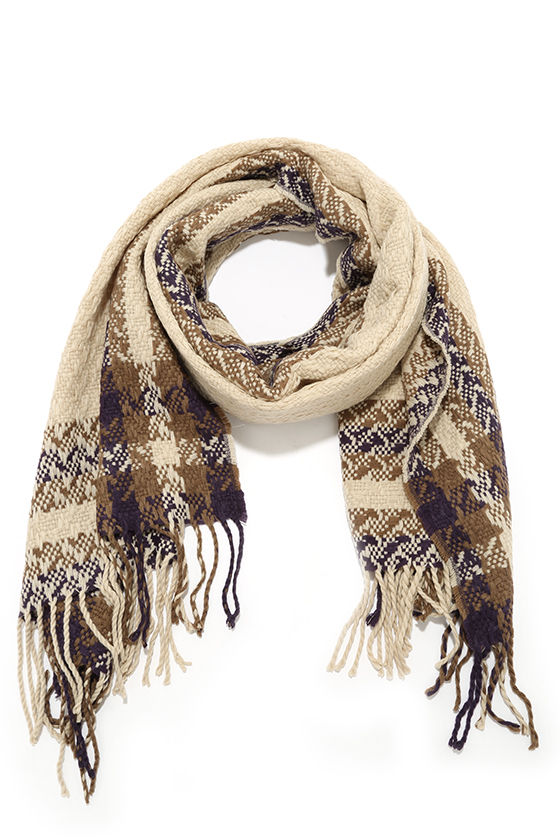 Sui Ava Frede Soft Scarf Beige main image 1