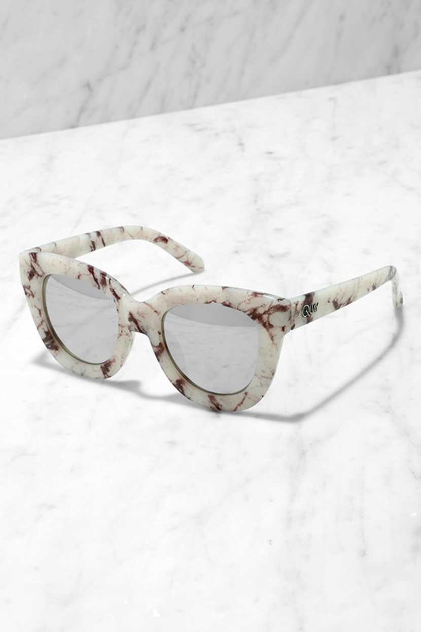 Quay Sugar and Spice - Marble Sunglasses - Mirrored  display picture 1