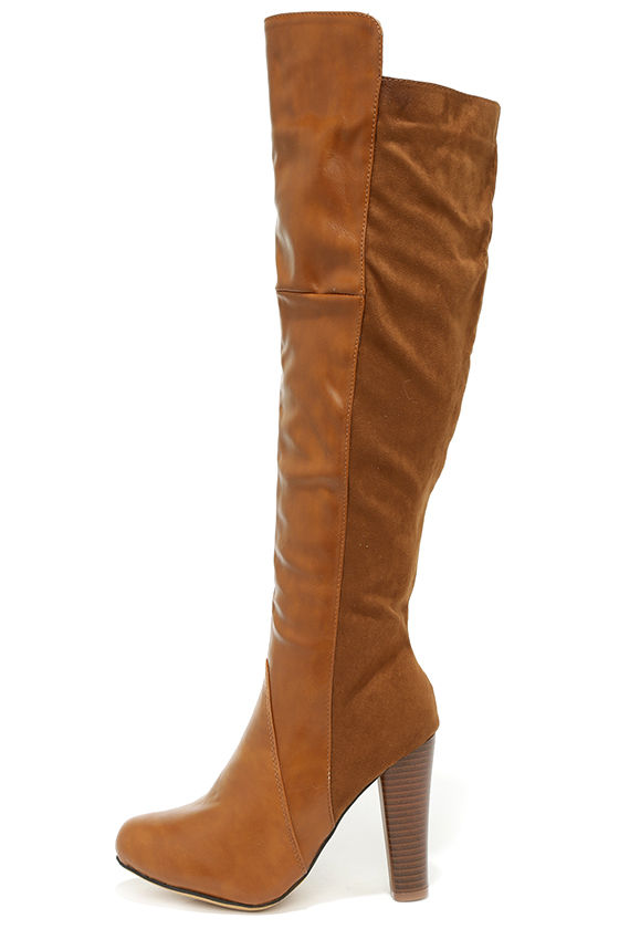Sexy Brown Boots - High Heel Boots - Half and Half Boots - $48.00 - Lulus