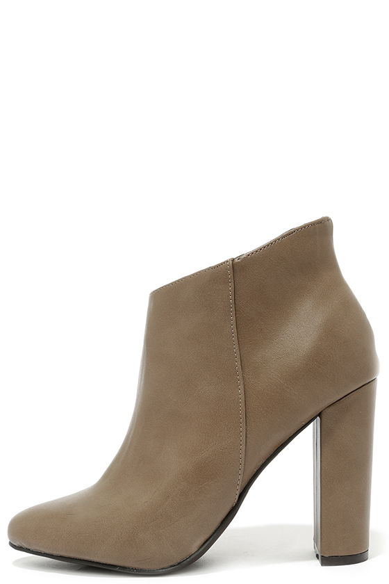 macys beige booties