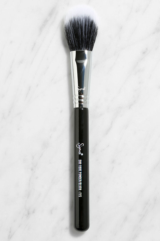 Sigma F15 Duo Fibre Powder/Blush Brush Makeup Brush Powder Brush