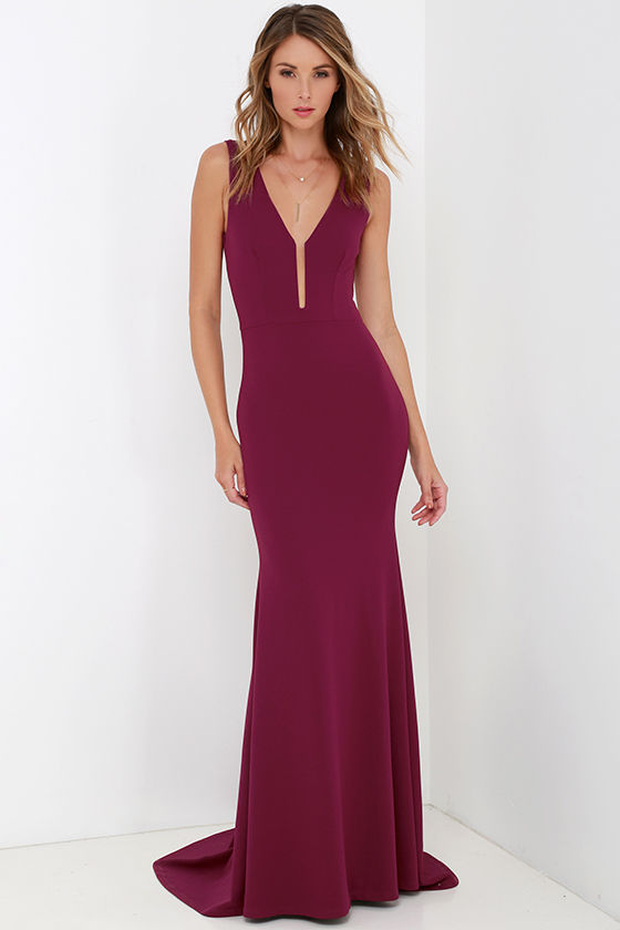 Magenta Gown - Sleeveless Dress - Magenta Dress - $135.00 - Lulus