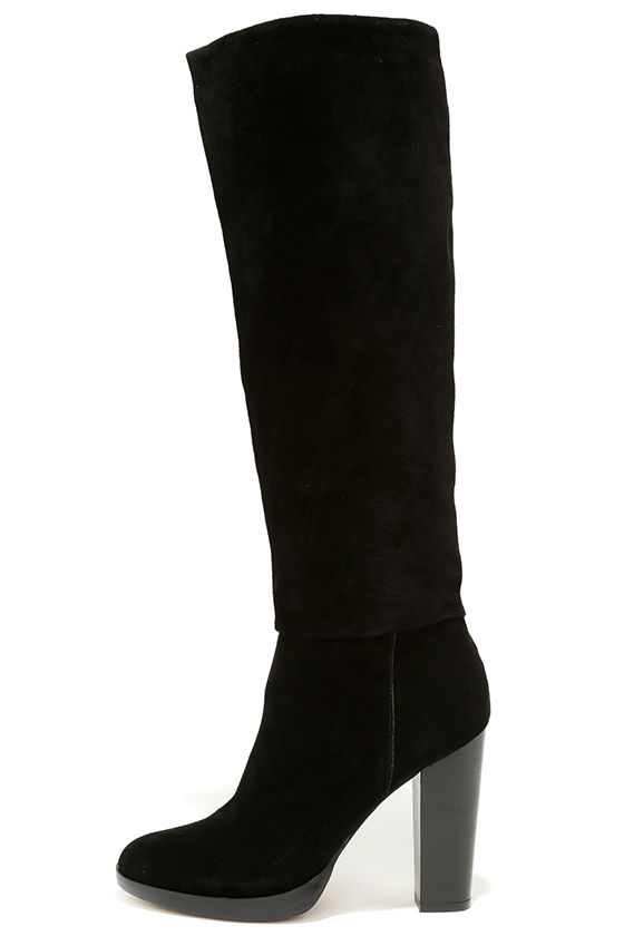 Report Signature Knee High Dress Boots 8.5 Black