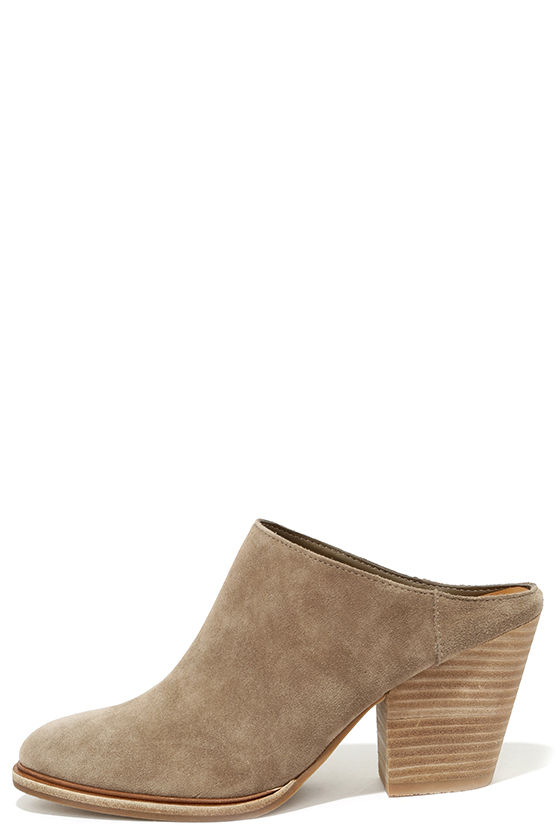 steve madden tan mules