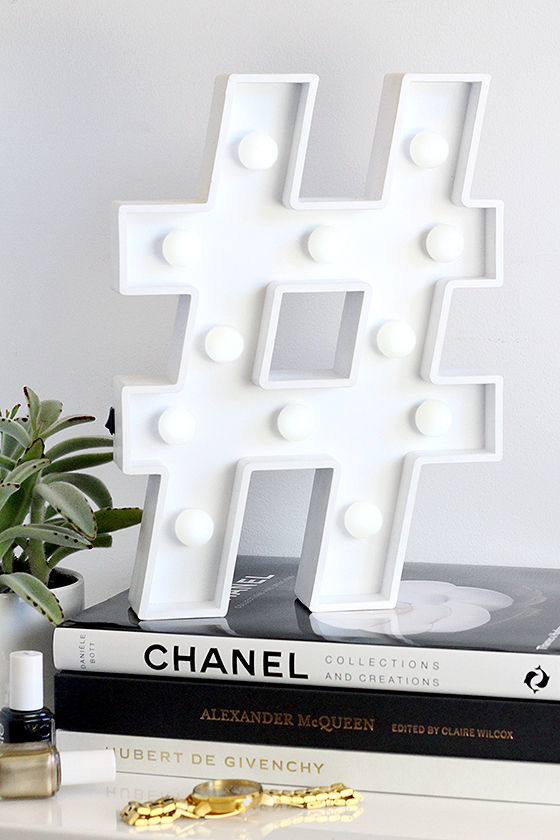 Hashtag Marquee Light Hashtag Light Home Decor 40.00 Lulus