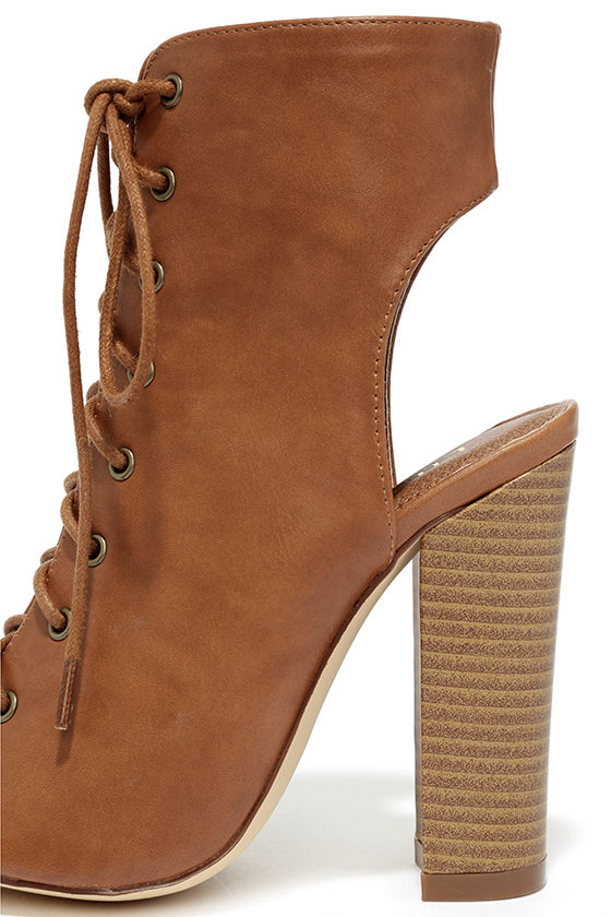 Ash Poppy Heels Suede Leather Lace Up Womens Ankle Booties Size 37 EU 7 US