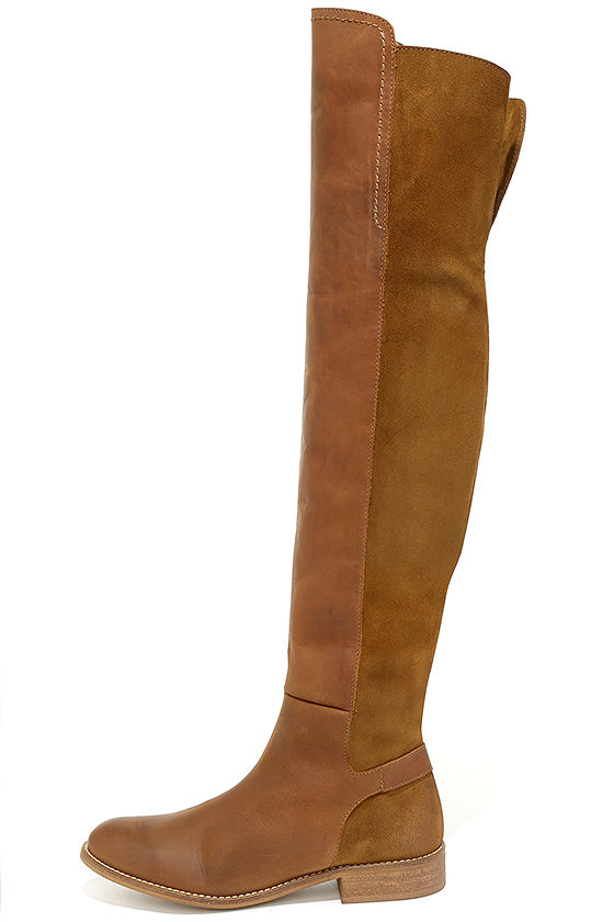 tan otk boots