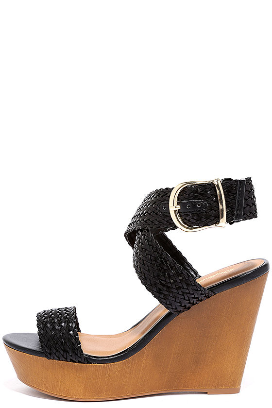 woven wedges