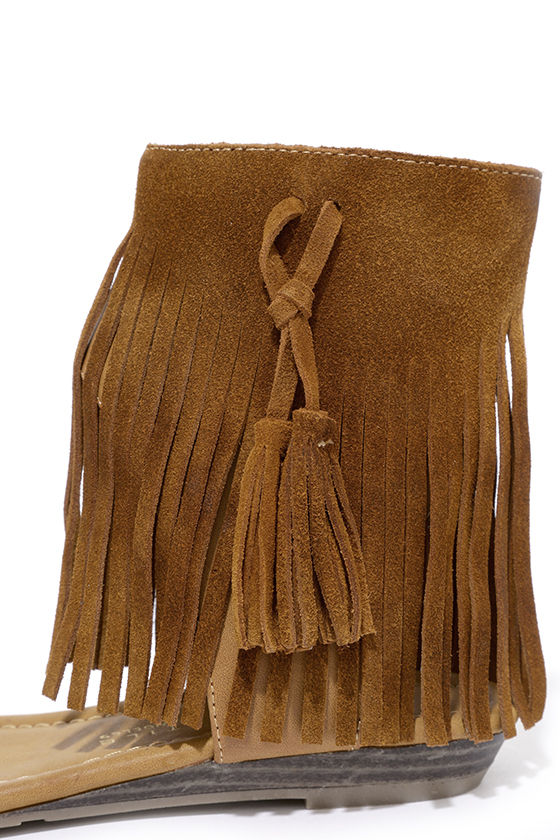 cute fringe sandals