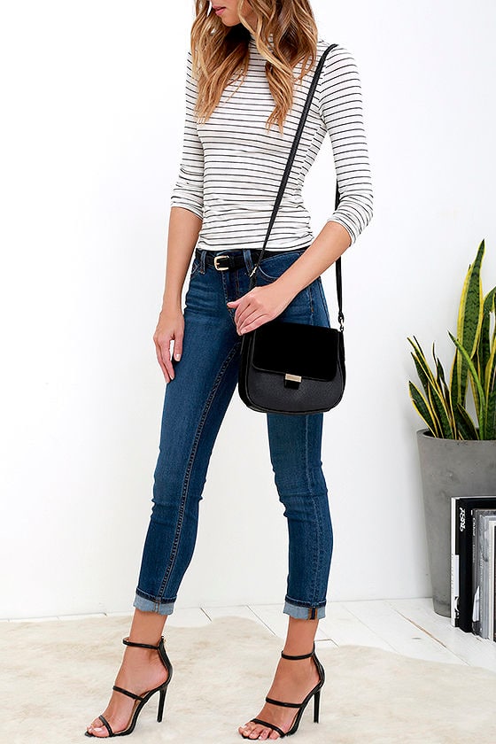 Black Purse Suede Purse Crossbody Purse 41.00 Lulus