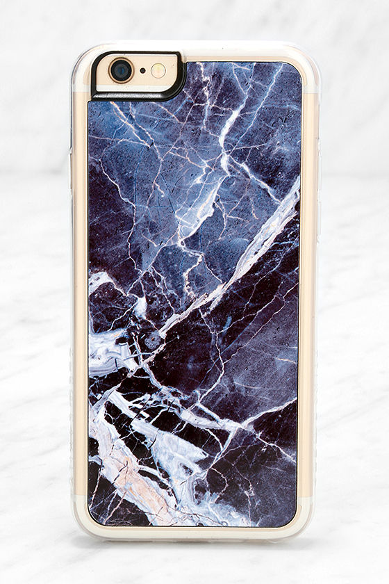 Zero Gravity Earth Phone Case iPhone 6 Case Black Marble Phone Case