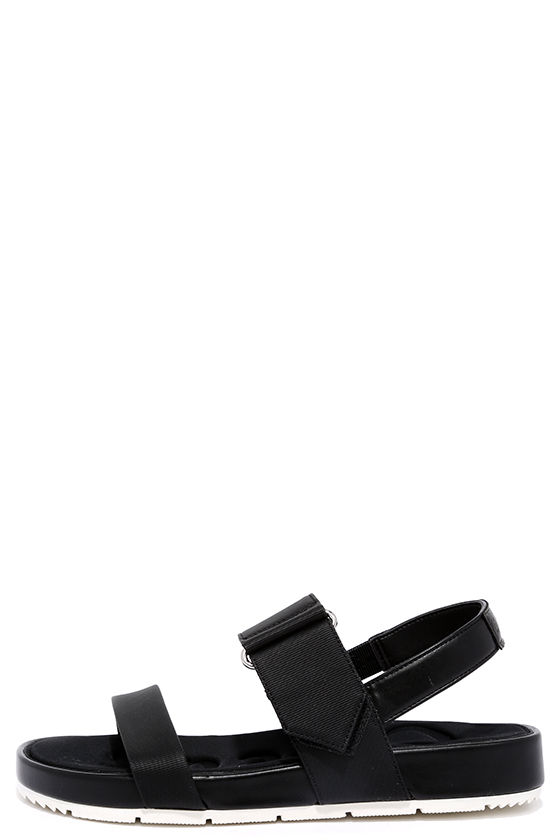Cute Black Sandals - Flat Sandals - $69.00 - Lulus