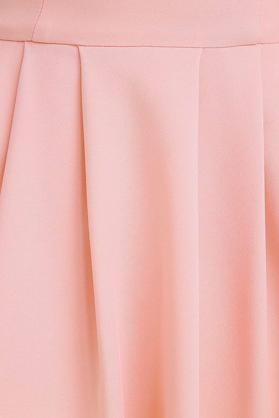5417 Dress in Peach main image 1