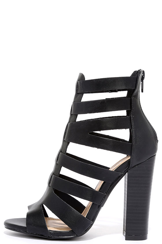 caged heels