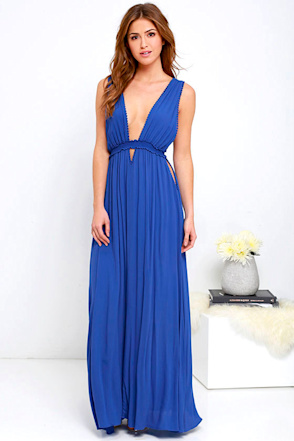 goddess dress blue Kısmet Dress in Blue Yes